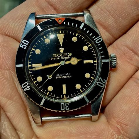 rolex 15mm 1950|Rolex submariner 1950s.